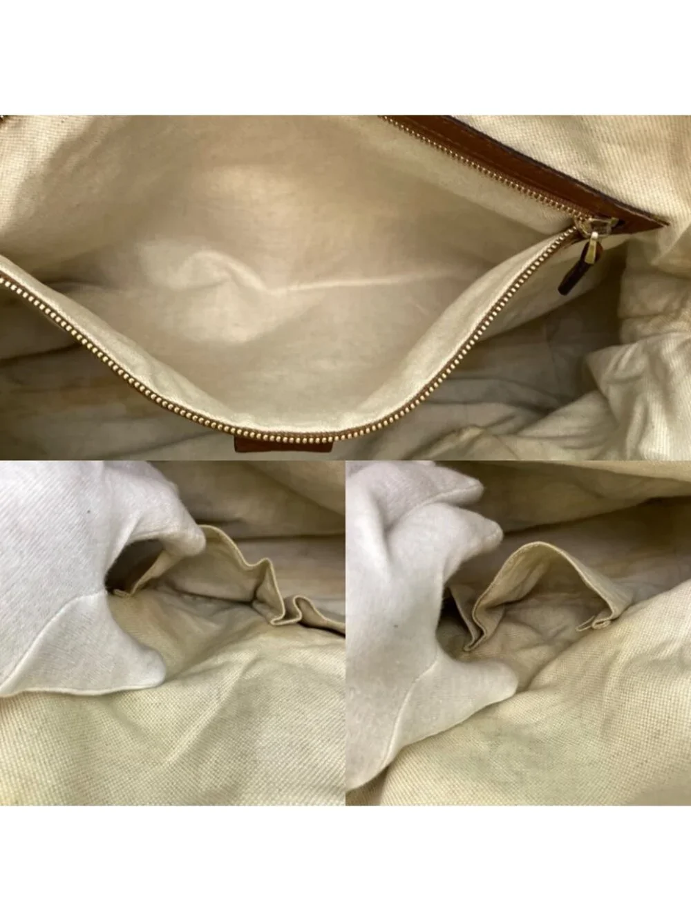 Gucci Handbag Leather Brown Travel Business - Picture 8 of 11